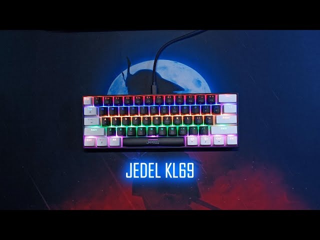 61 Keys Mechanical Rainbow Lighting Gaming keyboard Jedel KL69