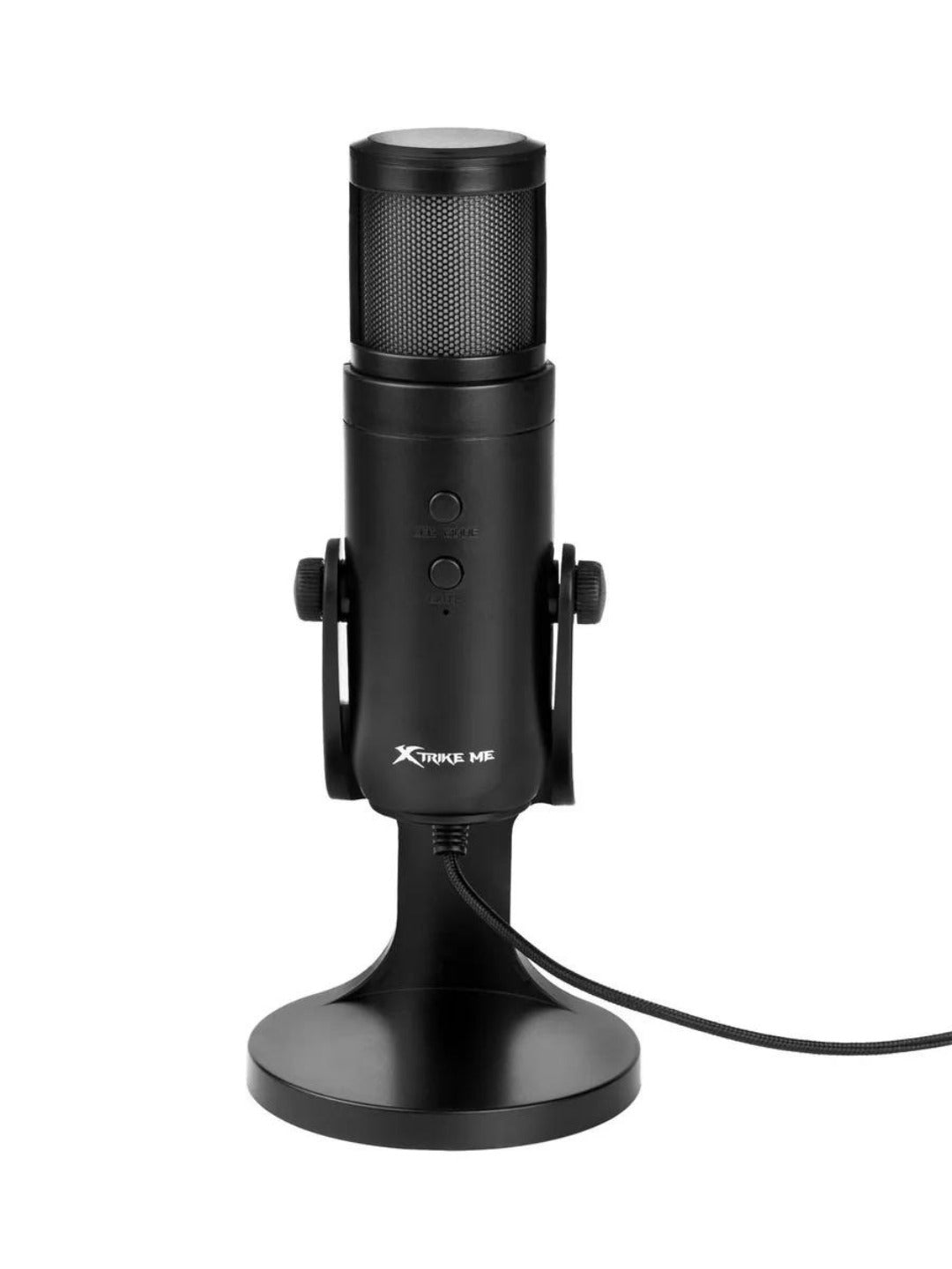 Professional USB RGB Microphone Condenser Mic For Gaming Xtrike Me XMC-03