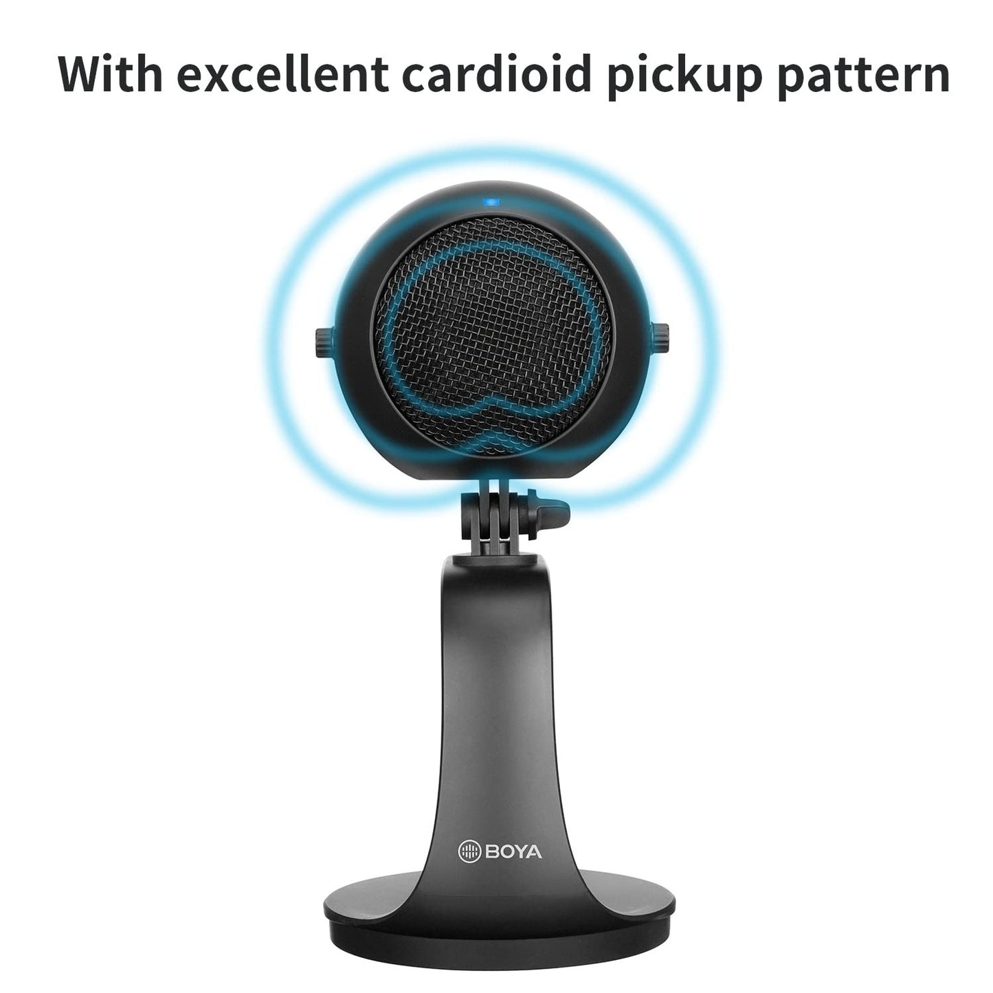 BOYA BY-PM300 USB Microphone for PC & Laptop – Plug & Play Condenser Mic for Recording, Streaming & Podcast